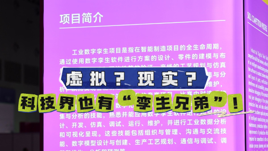 第二屆“一帶一路”國(guó)際技能大賽｜虛擬？現(xiàn)實(shí)？科技界也有“孿生兄弟”！